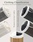 Laundry Hamper Round 19.0 Gal (72 L) Handwoven Rattan Laundry Basket, Large Wicker Laundry Hamper with Removable Laundry Bag Handles 2 Mesh Bags for Bathroom Living Room Natural